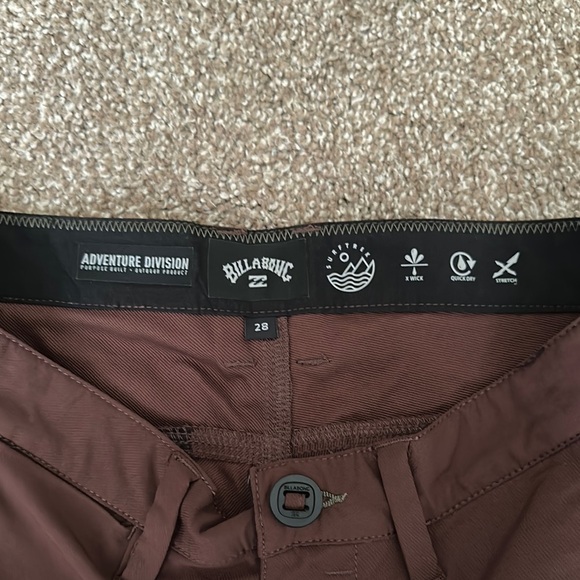 Billabong Brown Hybrid Shorts - Picture 2 of 8